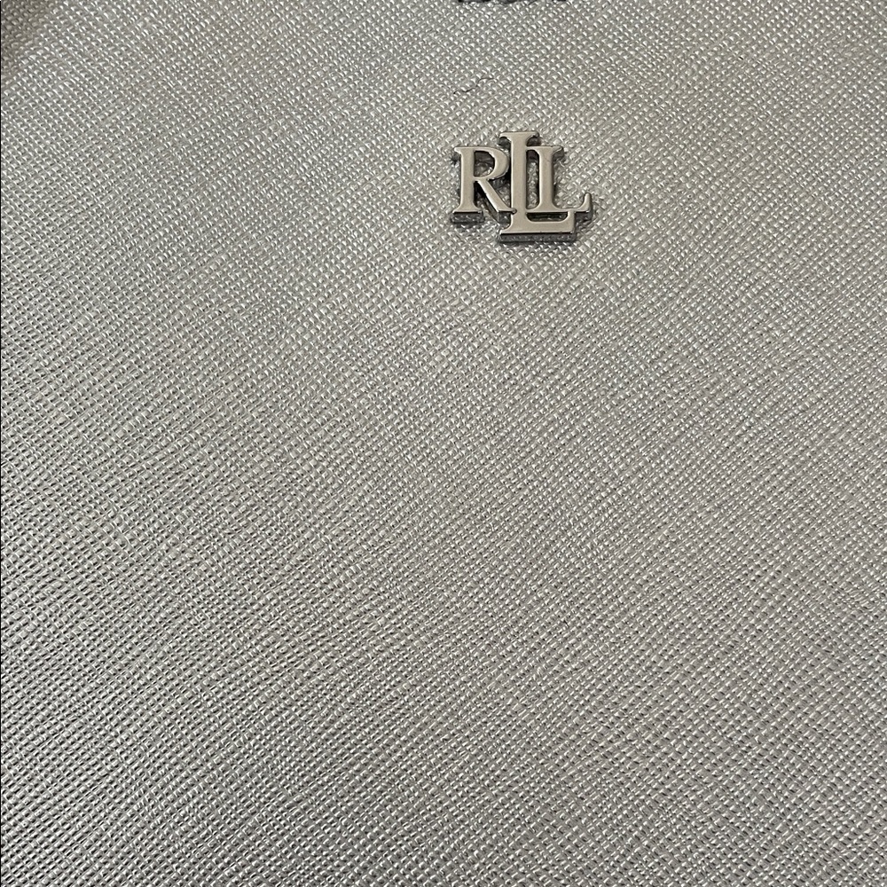 Ralph Lauren Metallic Silver Tote - Picture 2 of 5